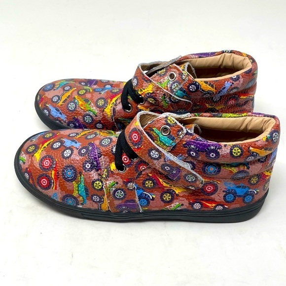 Little Penguin Ankle Boots - Size 6-7 - Monster Truck Design - Great Condition - Picture 1 of 6